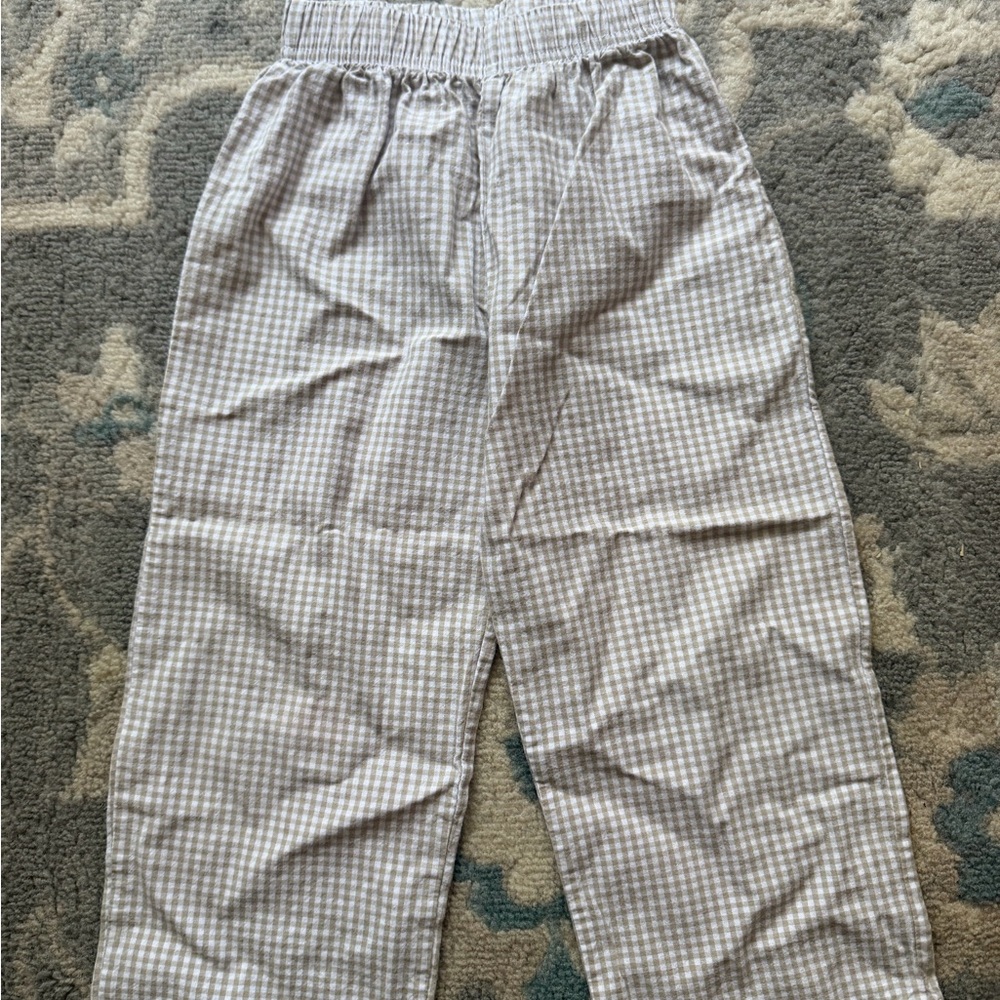 Kids Checkered Pants